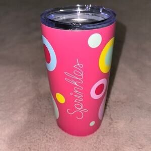 Sprinkles 6.5” Tumbler NWOT
